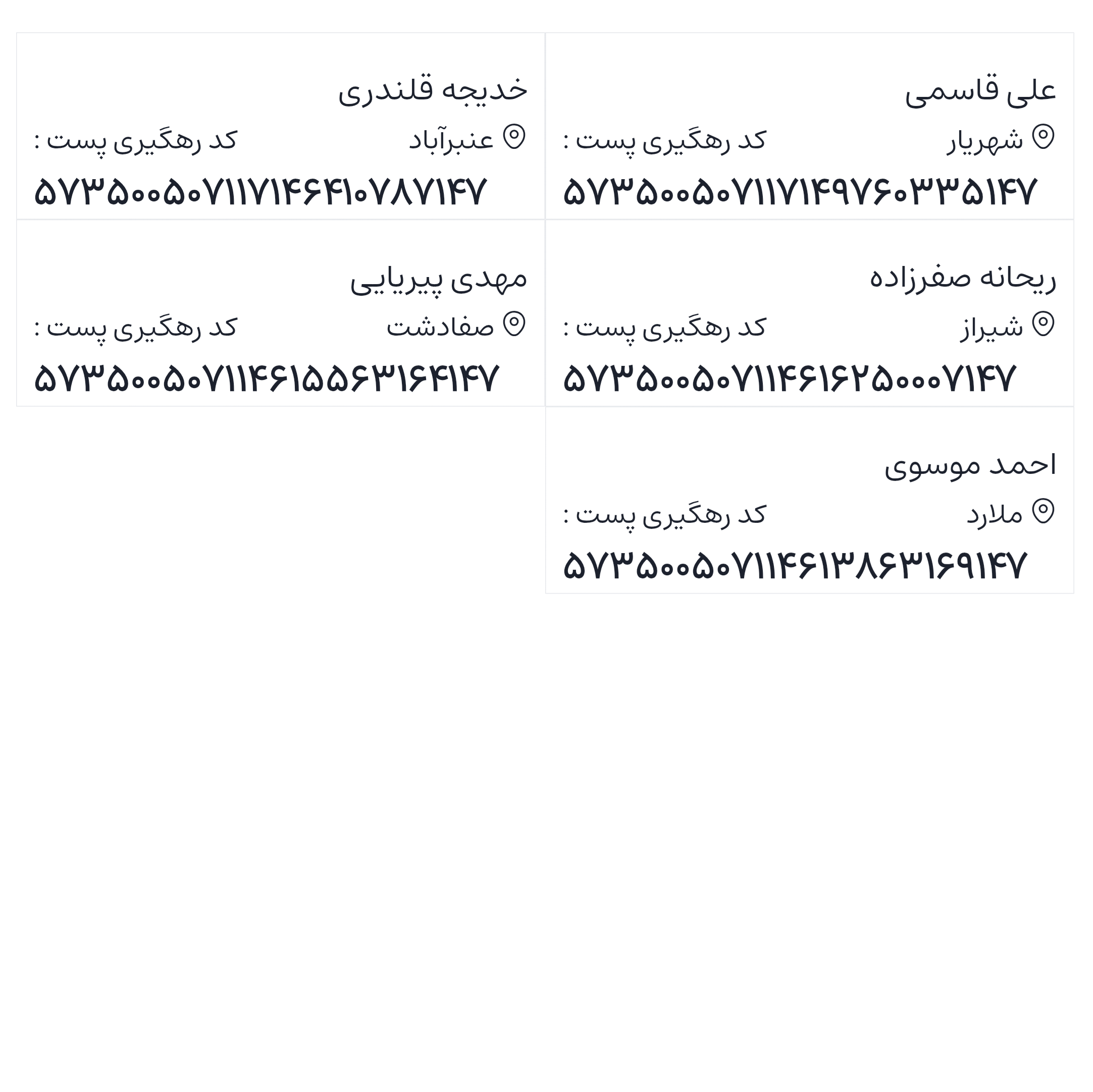 ارسالی های 1405/03/09