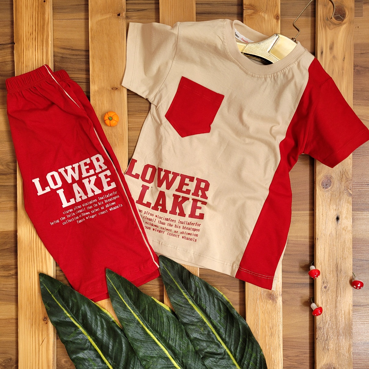 تیشرت شلوارک بچگانه طرح lower