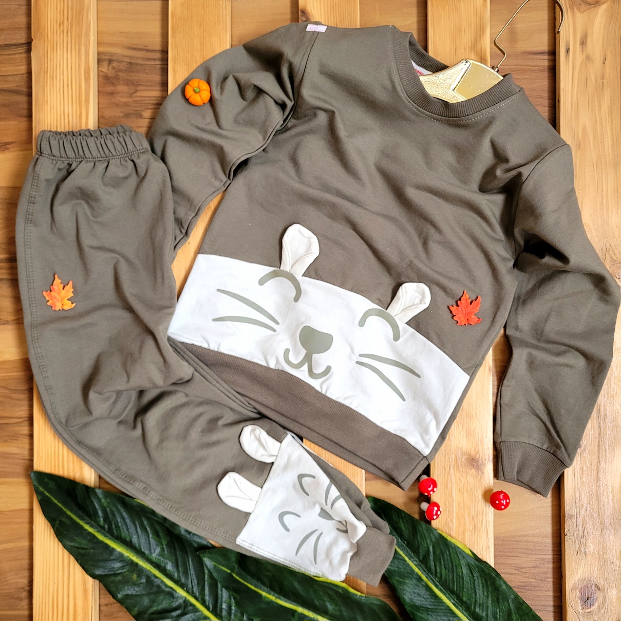 بلوز شلوار بچگانه خرگوش پنبه